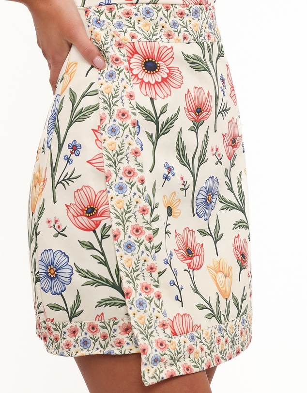 Petal & Pup - Rinna Mini Dress - Pastel Floral