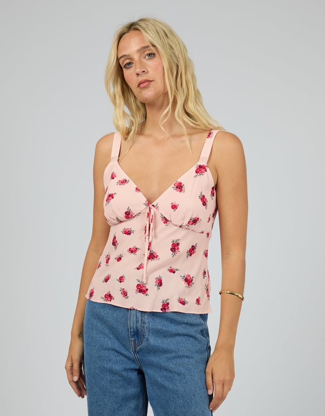 All About Eve - Scarlett Top Print