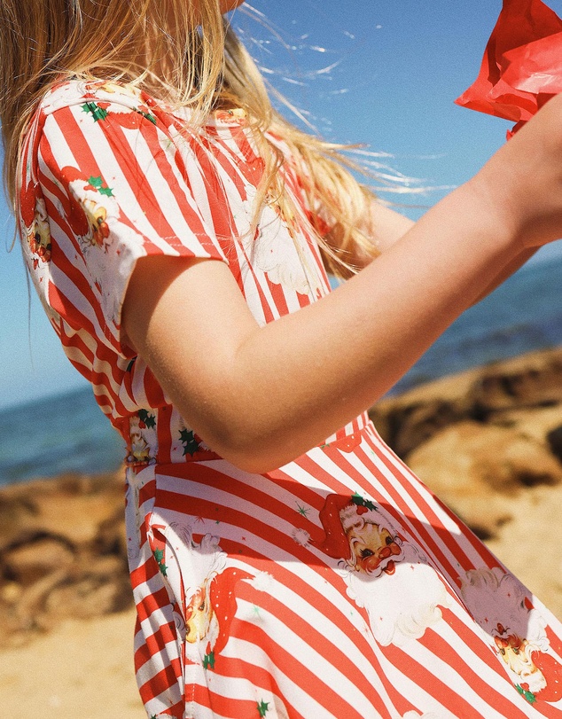 Rock Your Kid - Christmas Waisted Dress - Kids