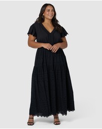 Indigo Tonic - Allegra Broderie Maxi Dress