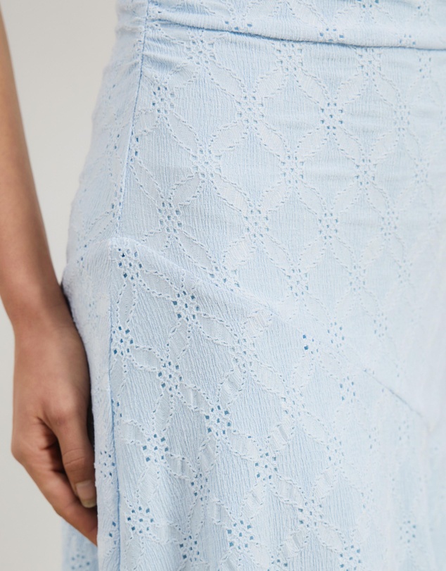 Atmos&Here - Bridget Stretch Geo Lace Midi Dress