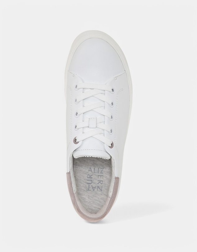 Naturalizer - Morrison 2.0 Lace Up Sneaker - White/Turtledove - Wide