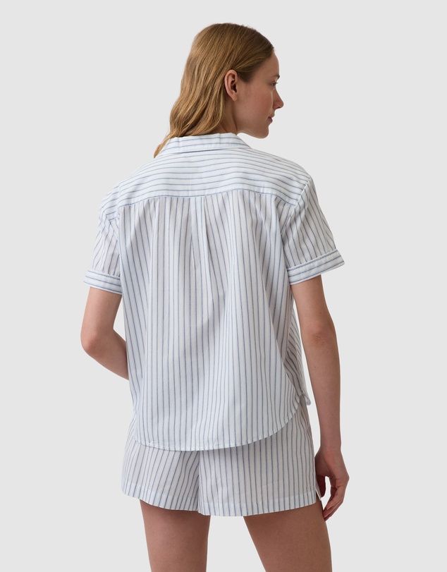 GAP - Poplin SS PJ Top