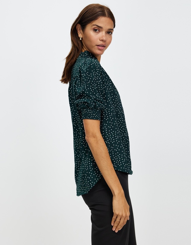Atmos&Here - Brodie Puff Sleeve Blouse