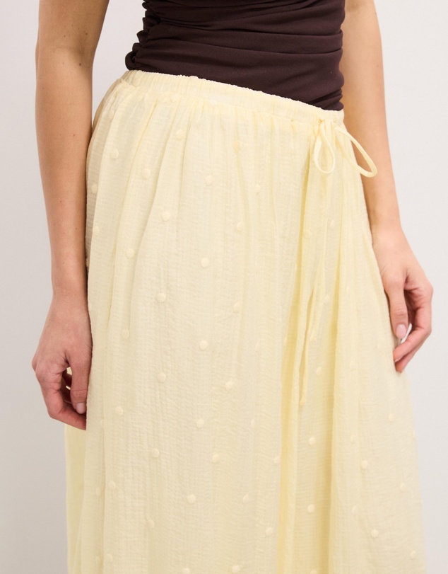 The Fated - Kaitlyn Embroidered Polkadot Balloon Pants