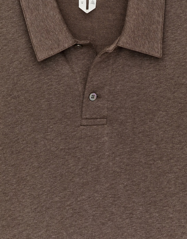 ARKET - Cotton Lyocell Polo Jumper