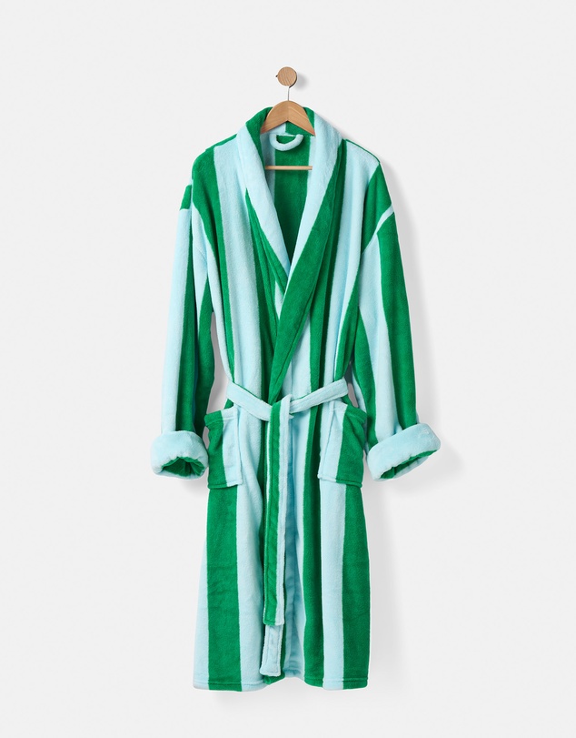 Linen House - Ocean City Plush Robe