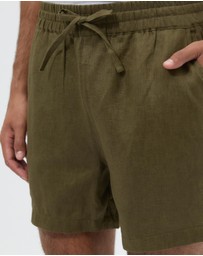 AERE - Euro Resort Linen Shorts