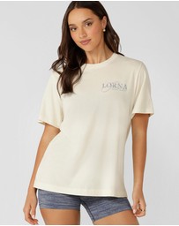Lorna Jane - Paradise Postcard Washed Relaxed T-shirt