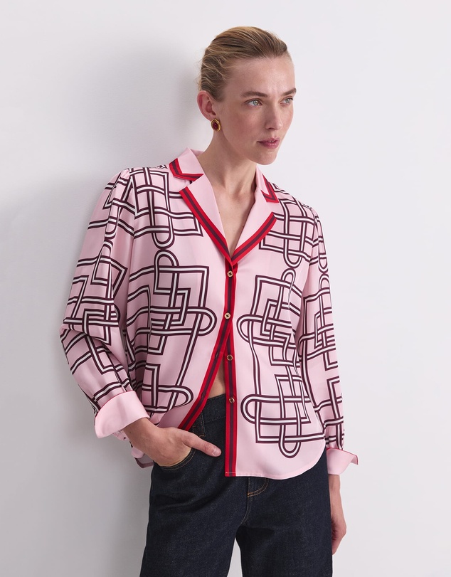 Sportscraft - Rhodes Print Blouse