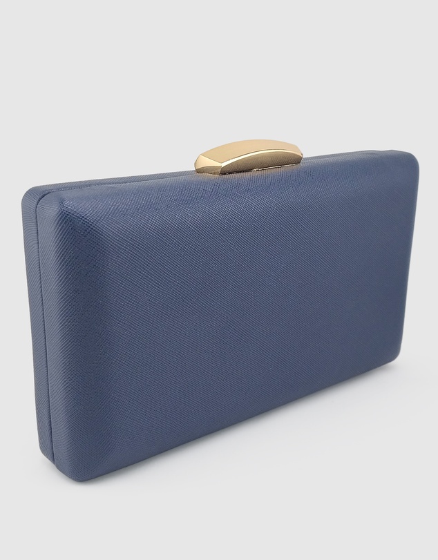 Izoa - Bianca PU Leather Clutch