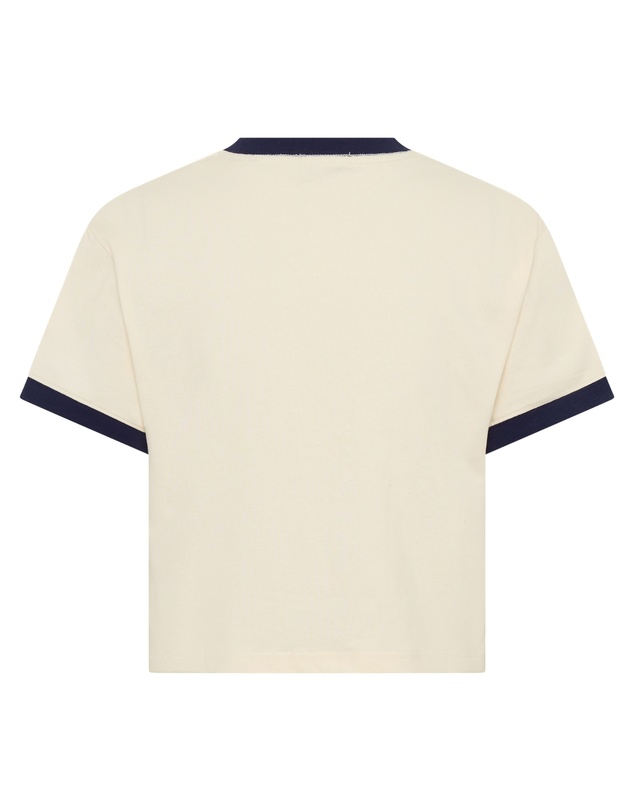 SSAINT - SŚAINT Logo Baby Tee Cream