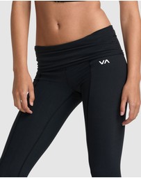 RVCA - Womens Aren Split Leggings