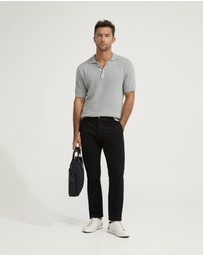 Oxford - Harrison Cable Knit Polo