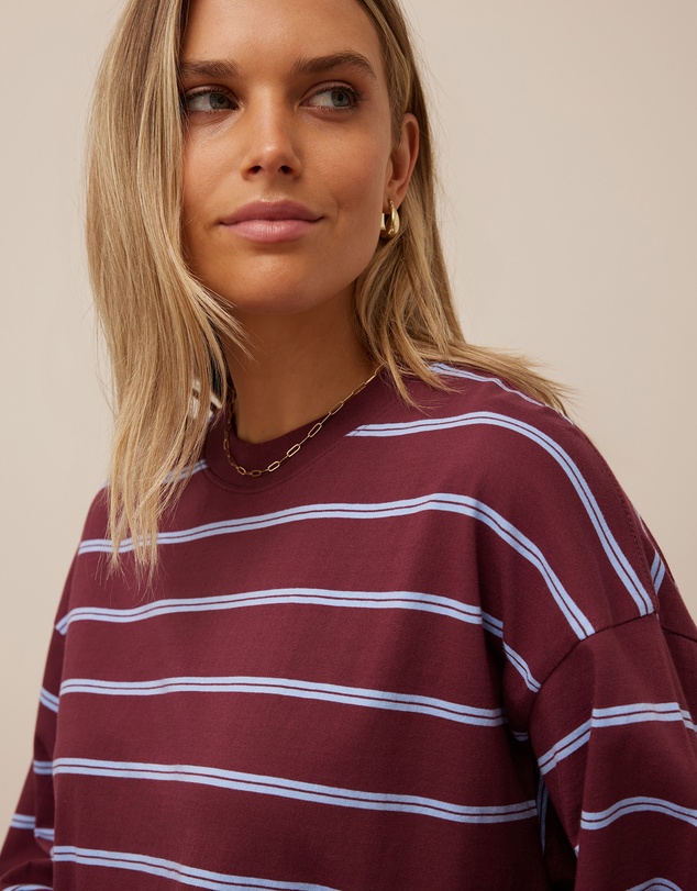 Ceres Life - Beau Long Sleeve Slouchy Tee