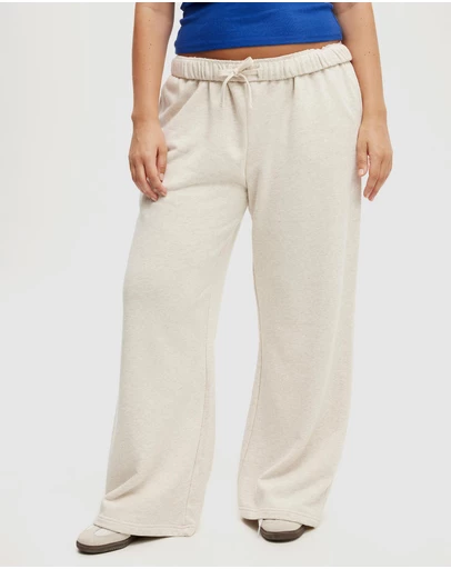 Cotton On - Classic Fleece Wide Leg Sweatpants