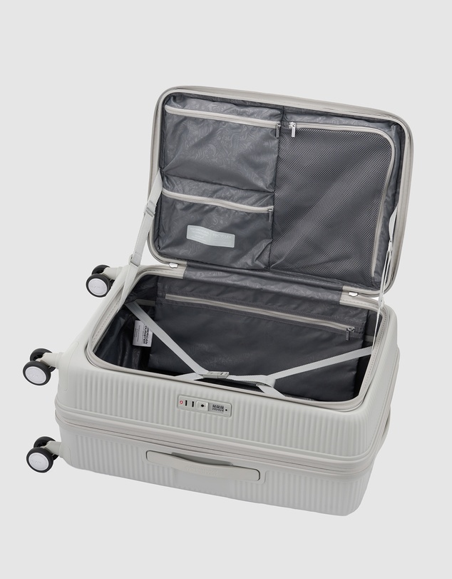 American Tourister - Curio Book Opening Medium Suitcase Expandable (68cm)