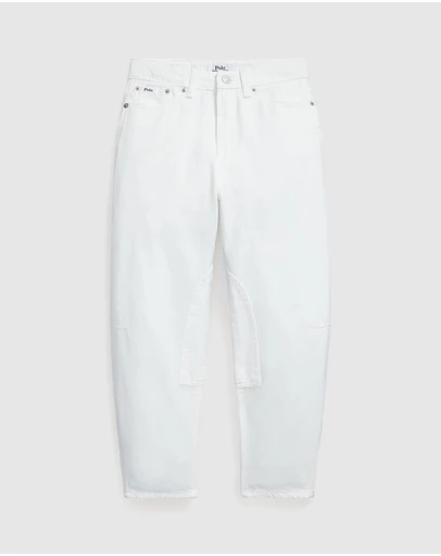 Polo Ralph Lauren - Curved Tapered Cotton Denim Jeans - Kids-Teens