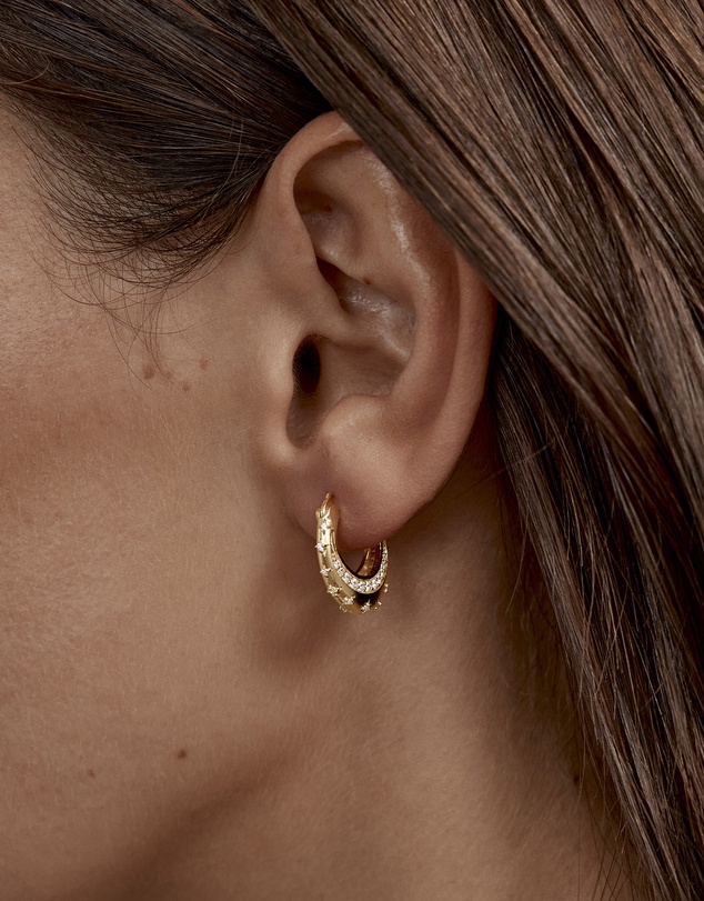 By Charlotte - My Moon and Stars Hoops