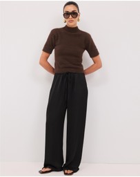 Calli - Rae Turtleneck Knit Tee