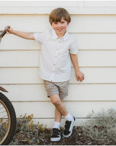 Bebe by Minihaha - Roman Short Sleeve Shirt - Babies