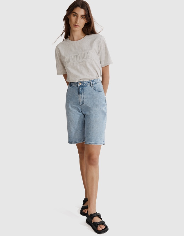 Country Road - Australian Cotton Heritage Embroidered T-shirt