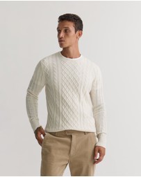 Oxford - Bruno Wool Cable Knit