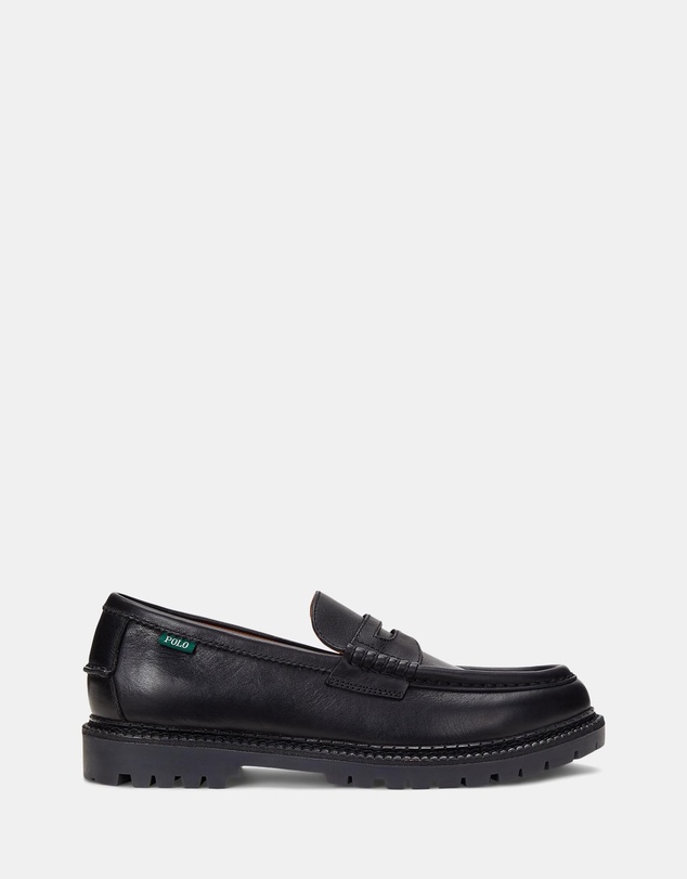 Polo Ralph Lauren - Jett Lug-Sole Leather Penny Loafers - Men's