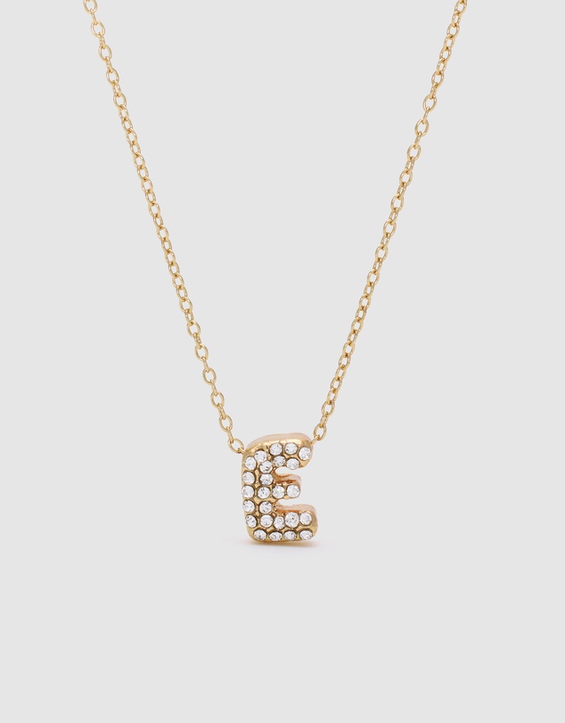 Seed Heritage - Initial Jewel Bubble Necklace