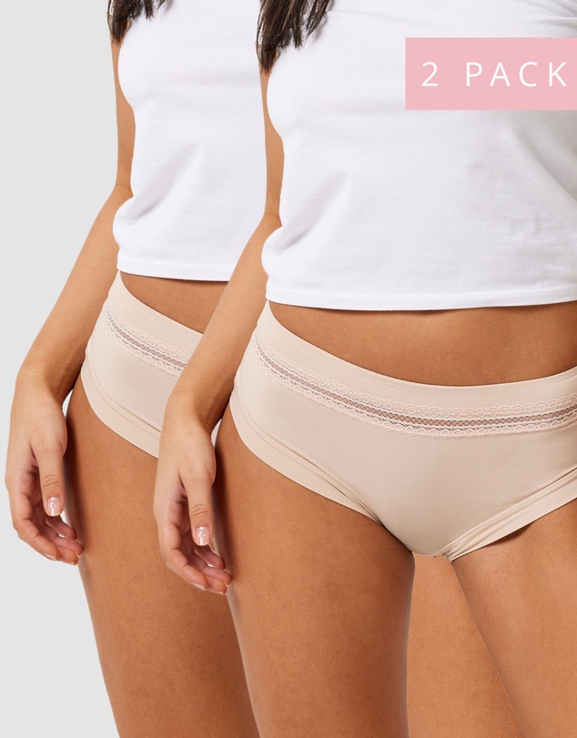 Kayser - 2 Pack Insanely Comfy Mid Rise