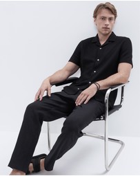 UNISON - Open Weave Regular Fit Shirt