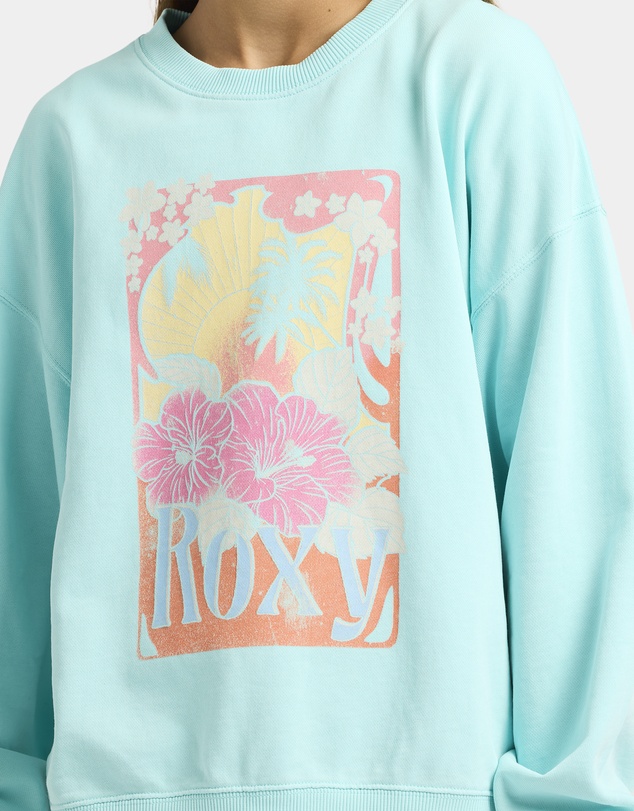 Roxy - Girls 4 to 16 Lineup Crew Neck