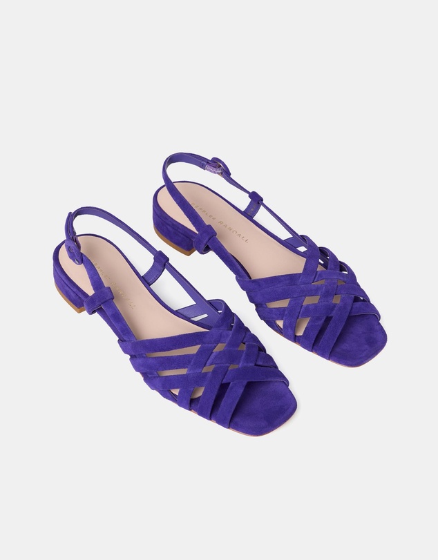 Loeffler Randall - Shelly Lattice Slingback Sandals