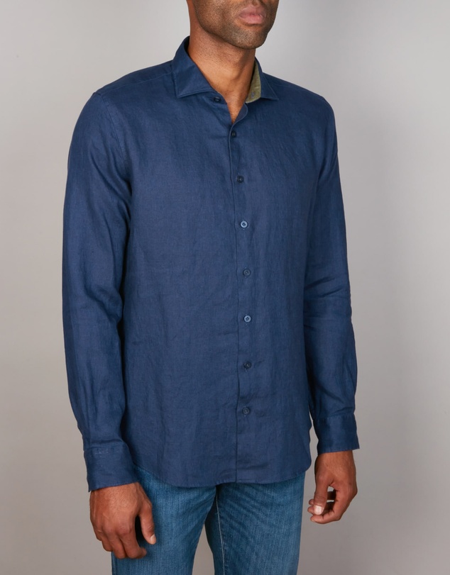 Abelard - Slim Fit European Pure Linen Shirt