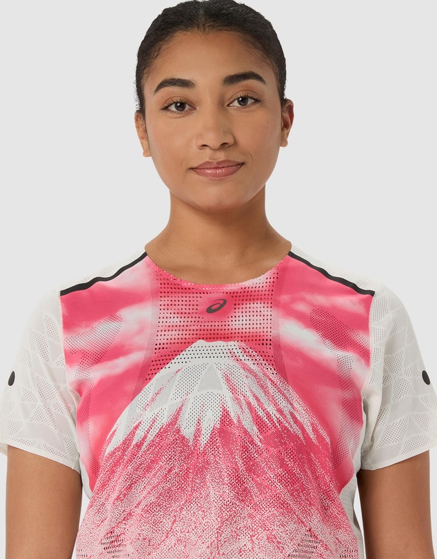 ASICS - Fujitrail Elite Graphic Short Sleeved Top - Women's