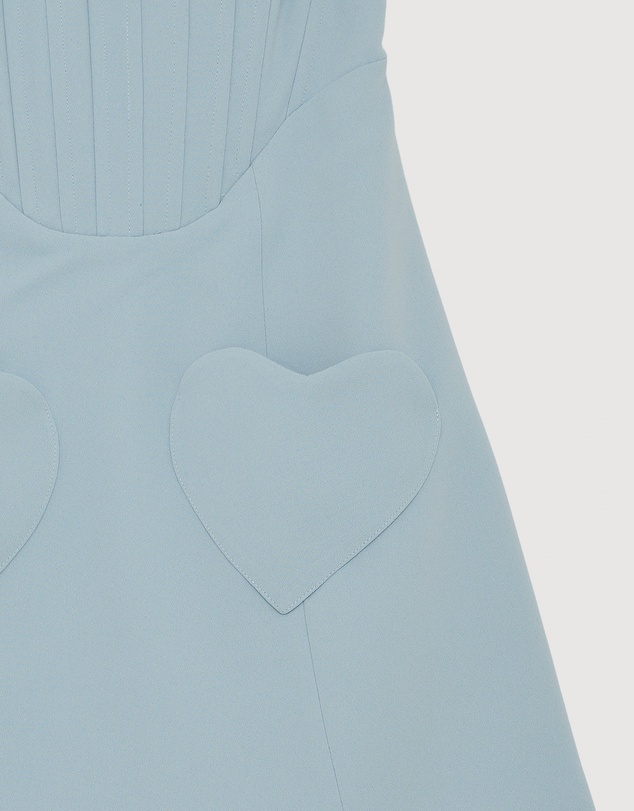 Revibe - Repaired BY JOHNNY. Celeste Corset Heart Mini Dress - AU 6