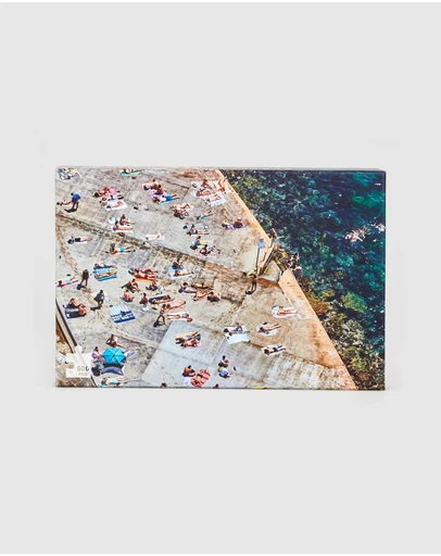 Remy Gerega - Clovelly Beach 500 Piece Jigsaw Puzzle