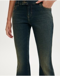 Cotton On - Mid Rise Bootcut Jean