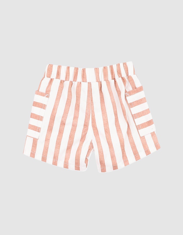 Bebe by Minihaha - Max Stripe Shorts - Babies