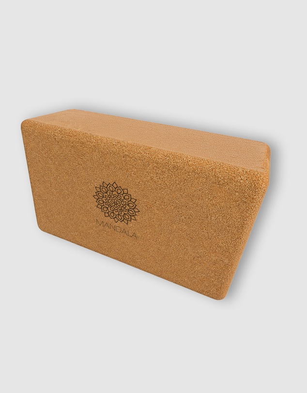 Mandala - Mandala Natural Cork Yoga Block - Large