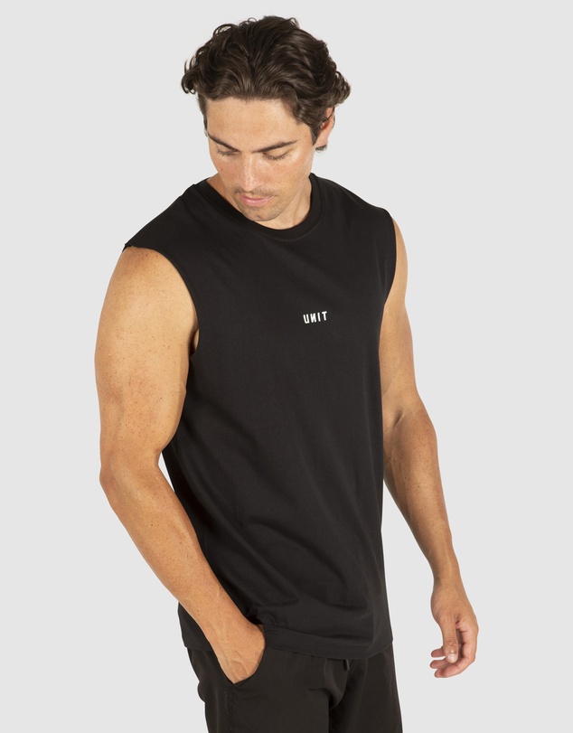 UNIT - UNIT Stock Mens Muscle Tee