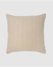 Bambury - Eva Square Cushion Pebble