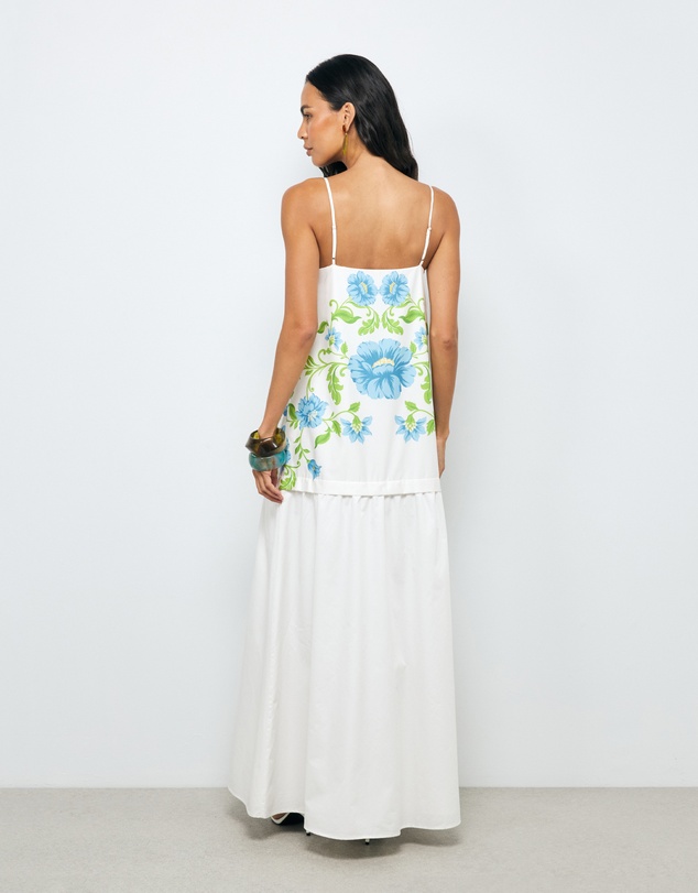 AERE - Elladia Drop Waist Maxi Dress