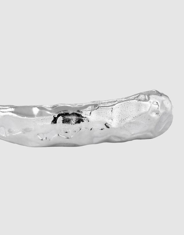 Kuzzoi - ICONIC EXCLUSIVE - Textured Cuff Bracelet in 925 Sterling Silver