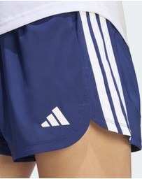 adidas Performance - Pacer Workout Woven High Rise Shorts Womens