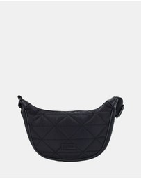 Pierre Cardin - Pierre Cardin Ladies Nylon Crescent Cross-Body Bag