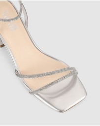 Verali - Strawberry Block Heel Sandals