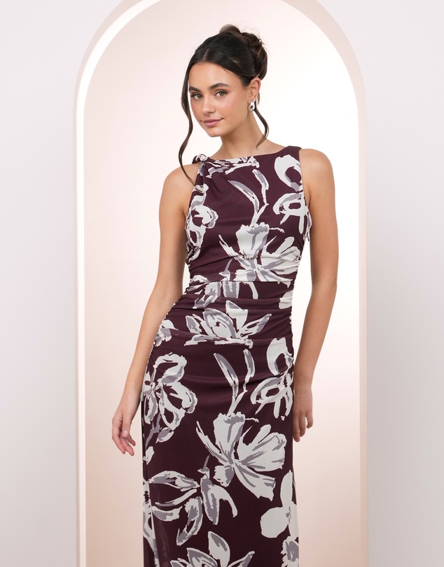 Pilgrim - Jaylen High Neck Maxi Dress