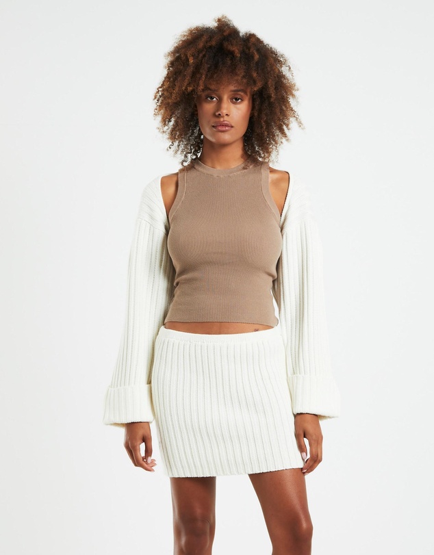 Subtitled - Ezra Oversized Knit Shrug