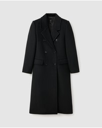 M.N.G - Double-Breasted Wool Coat